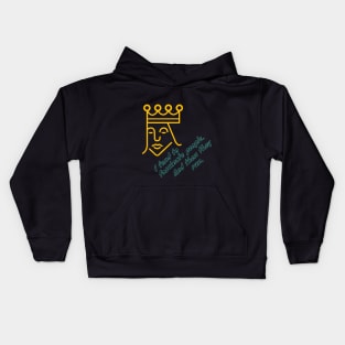 Lunatic King Design Kids Hoodie